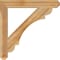 Ekena Millwork Olympic Craftsman Rough Sawn Bracket, Western Red Cedar, 4"W x 32"D x 32"H BKT04X32X32OLY04RWR - alternate 2